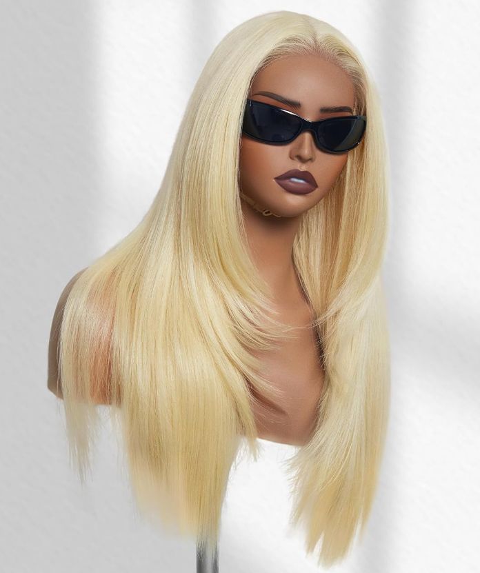 Blonde 613 Hd Lace Frontal Wig Human Hair Raw 13x4 13x6 Honey Blonde Lace Front Wigs 613 Hd Transparent Full Lace Wig Human Hair
