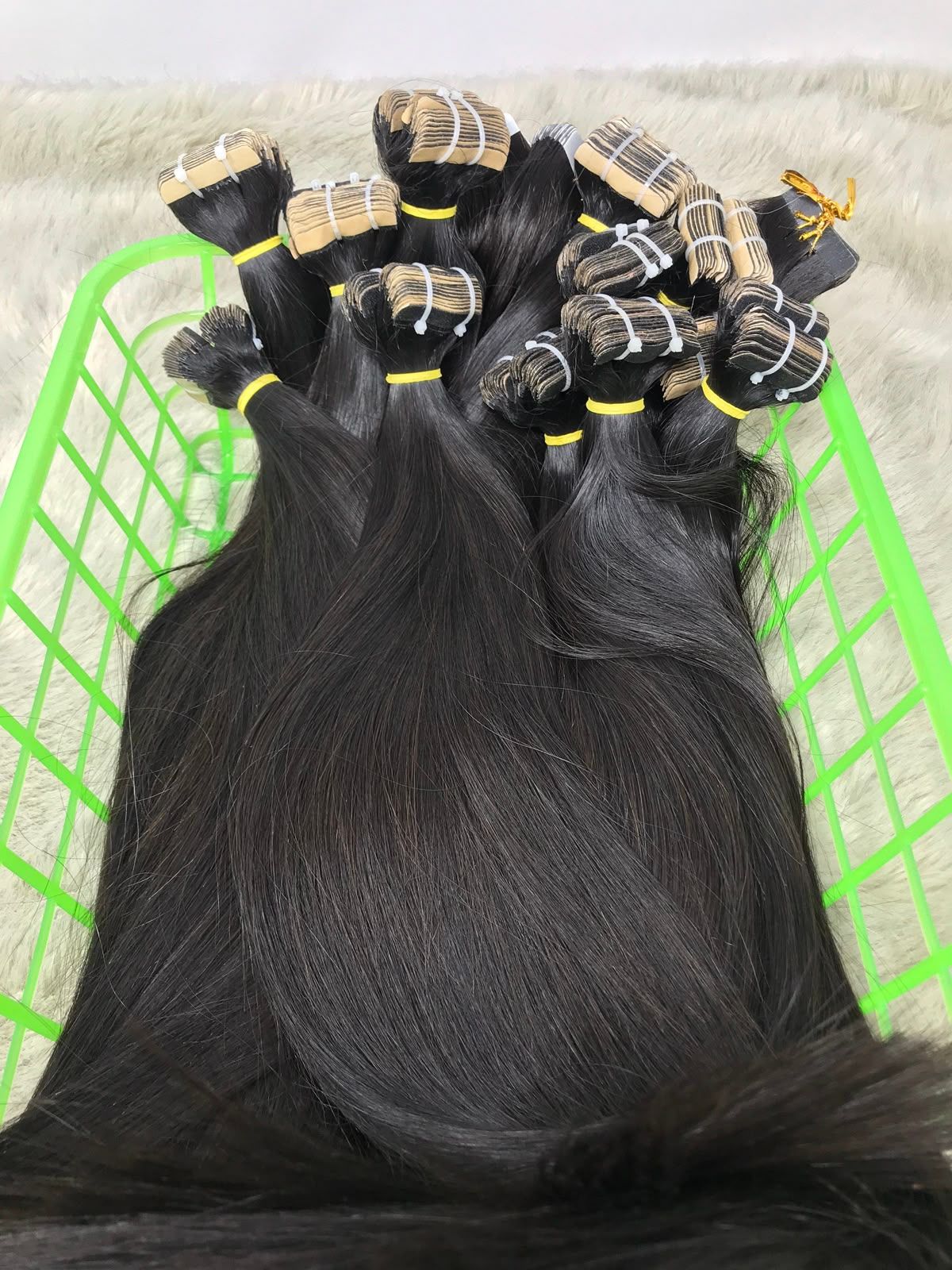 Direct Factory Wholesale No Tangle No Shedding Raw Hair Tape in Extensions